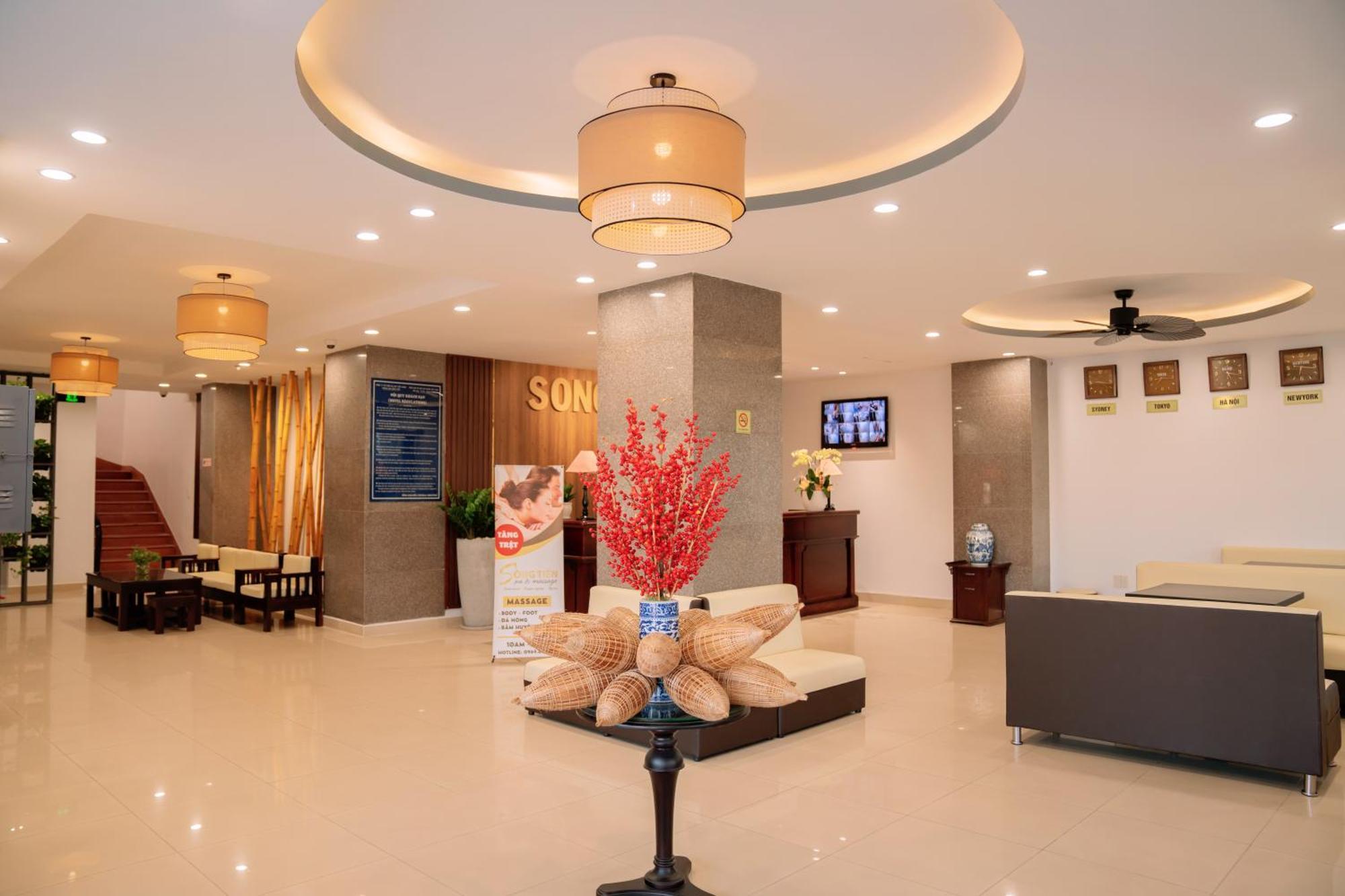 Song Tien Hotel Ми Тхо Екстериор снимка